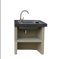 1*80 Evyeli Grey1 Barbekü Masası