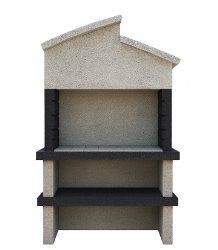 1*80 Çatılı Grey2 Barbekü Modeli